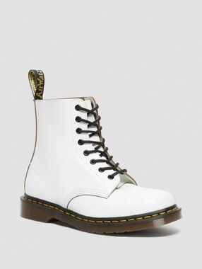 Dr. Martens White Boots Size 7